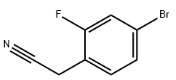 Fluoro-4-bromophenyl acetonitrile